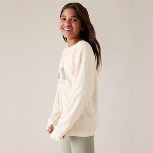 Athleta Girl Perfect Top Chantilly Cream - Size XL (14)
